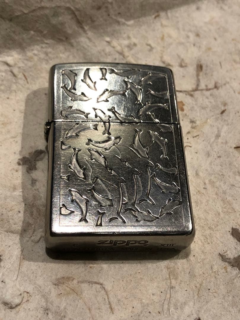 シルバー(銀製)　ジッポーライター