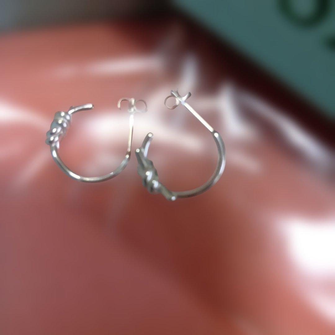 QUESERA 中島颯太 ピアス シルバー