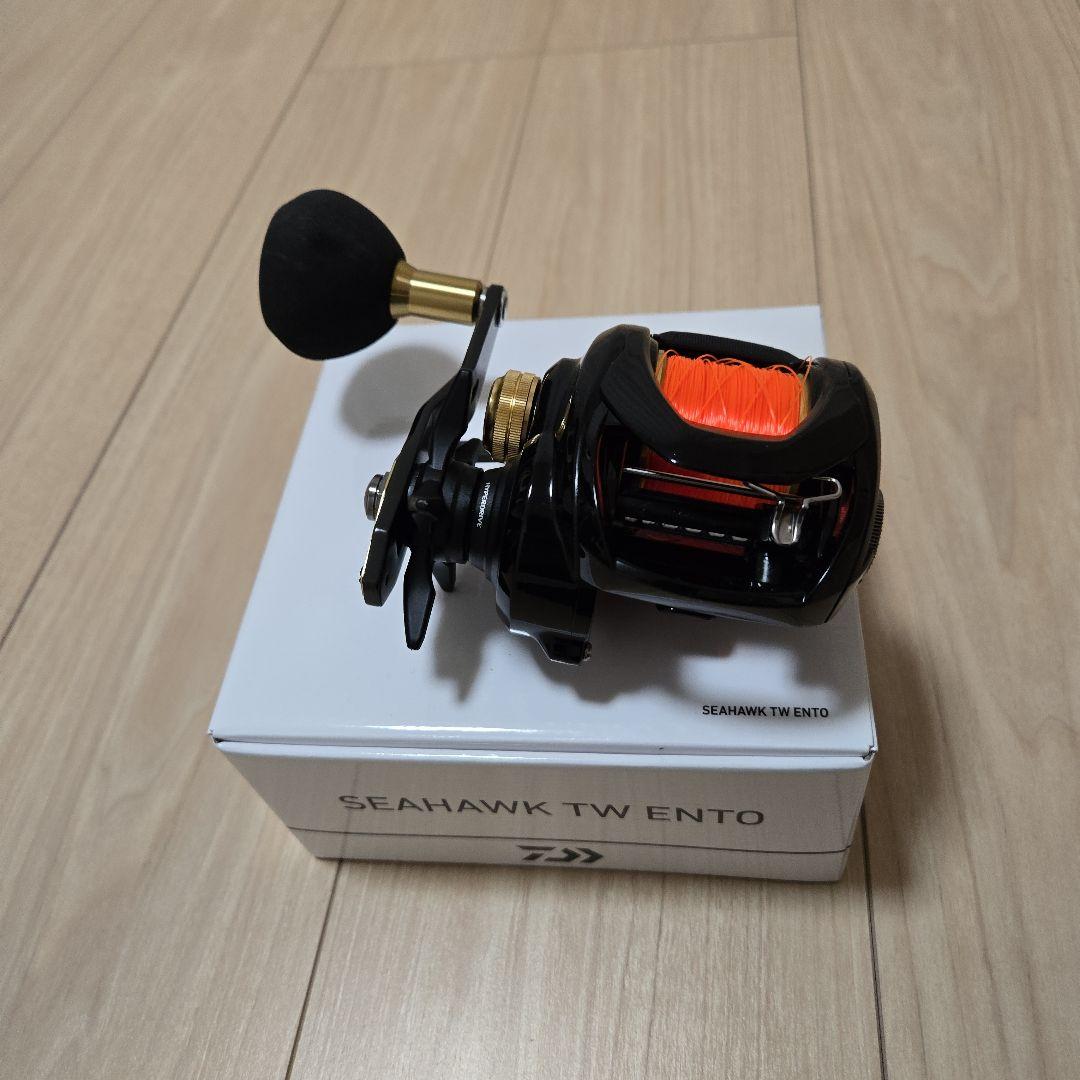 ダイワ(DAIWA) カゴ遠投用両軸リール シーホーク TW 遠投　新品ライン付
