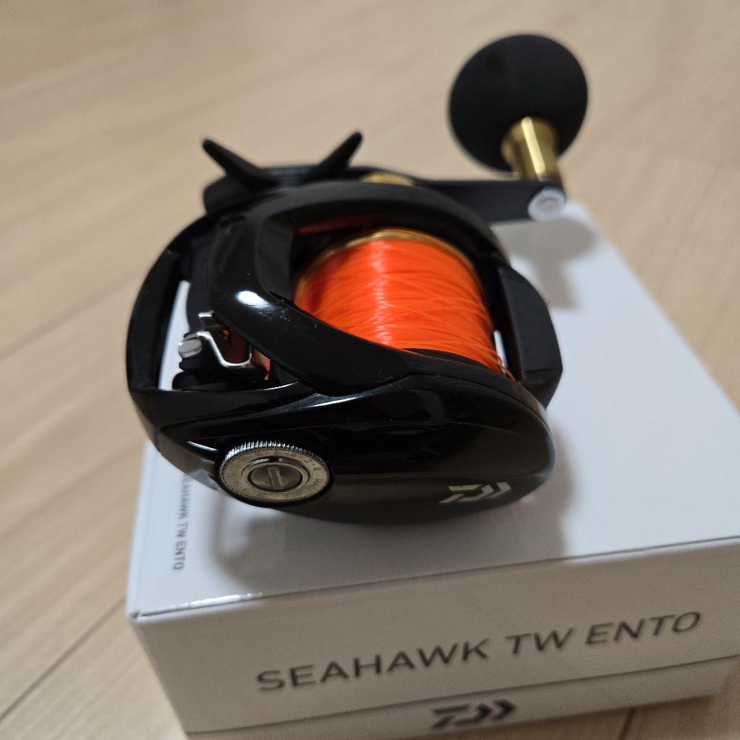 ダイワ(DAIWA) カゴ遠投用両軸リール シーホーク TW 遠投　新品ライン付