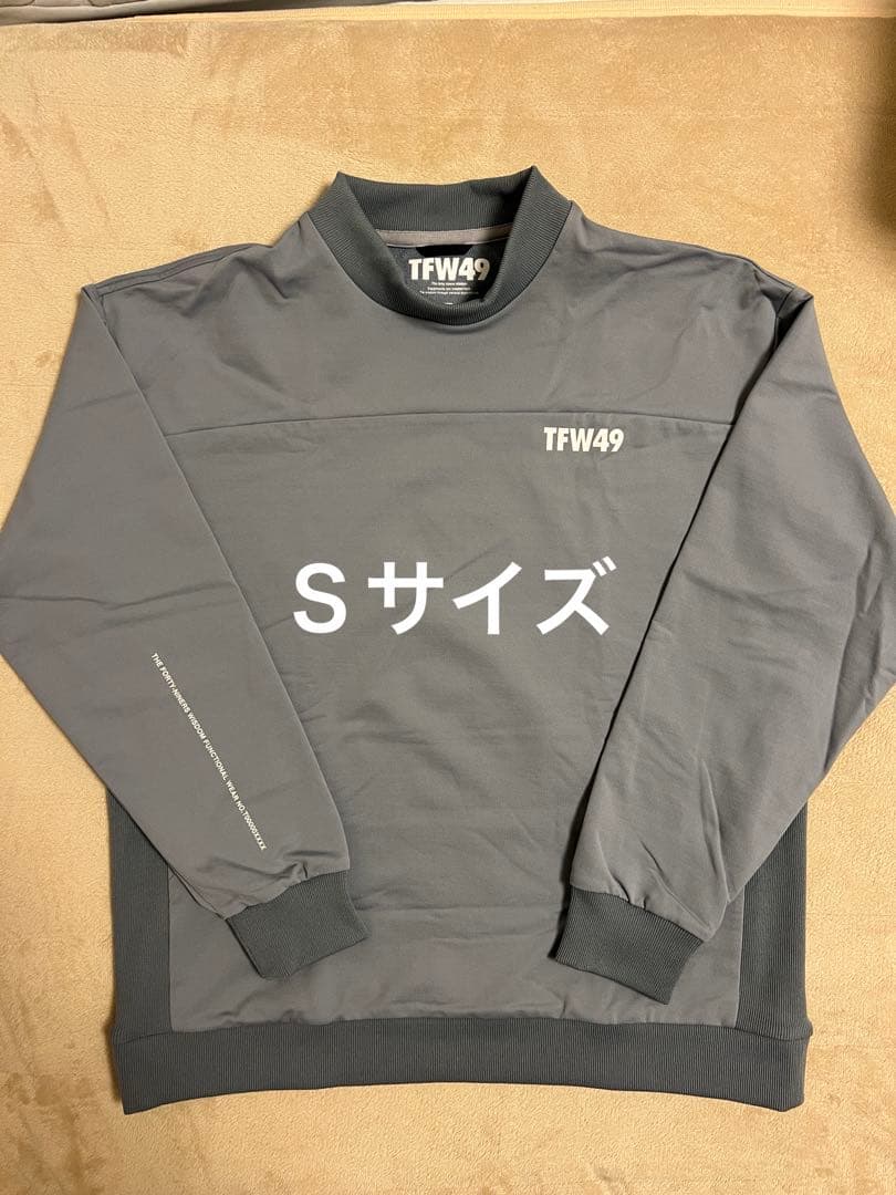 TFW49 ハーフモックネック　トレーナー