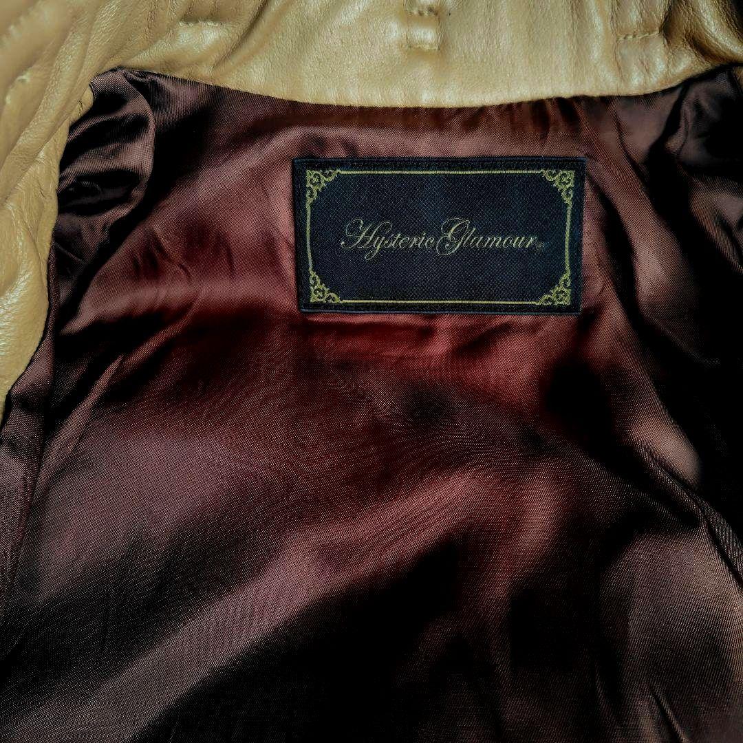 【美品】ヒステリックグラマー　ピッグスキン　ライダース　レザー　ジャケット