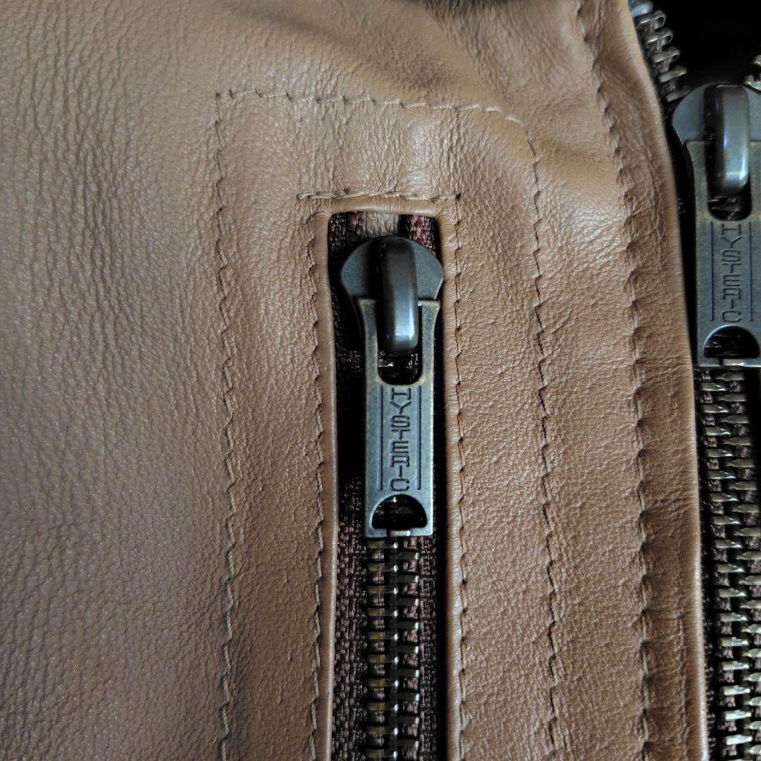 【美品】ヒステリックグラマー　ピッグスキン　ライダース　レザー　ジャケット