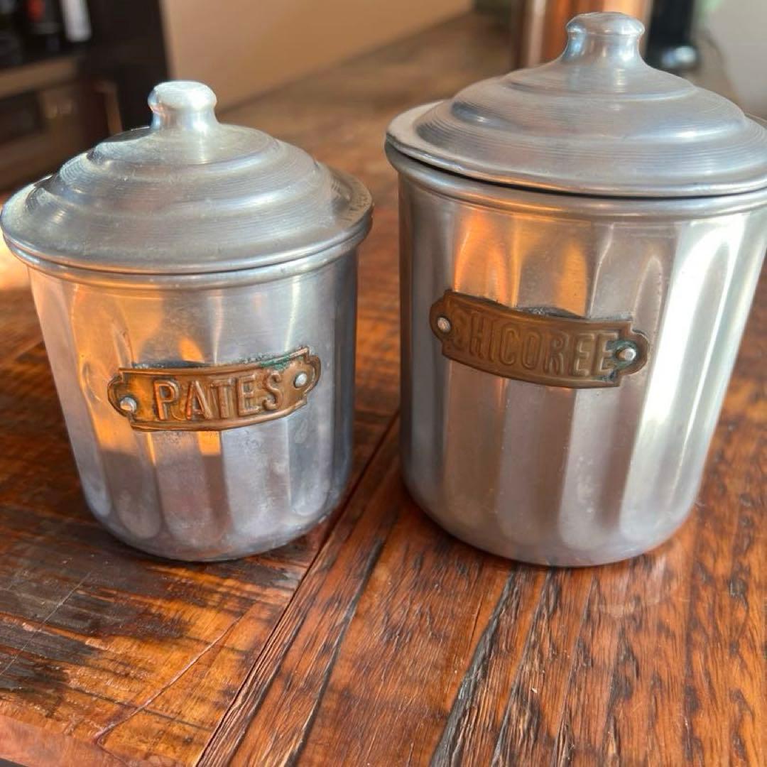 アンティーク　キャニスター