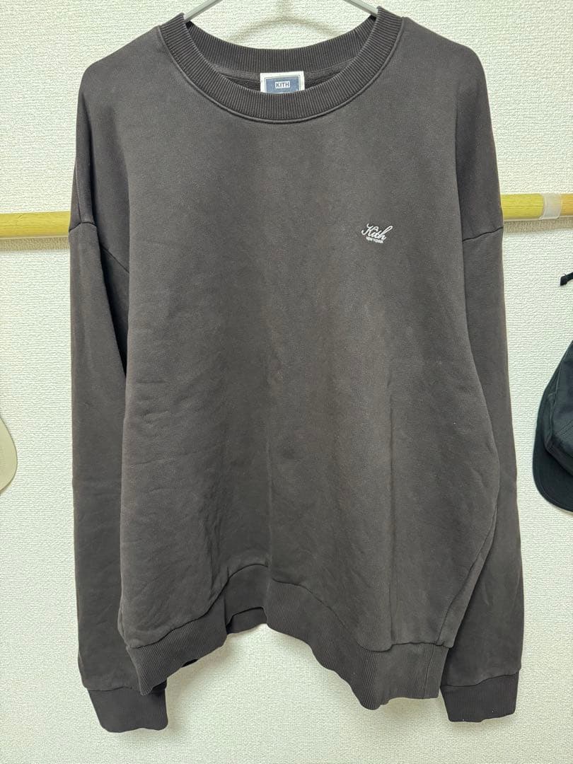 kith クルーネック ブラウン Lサイズ