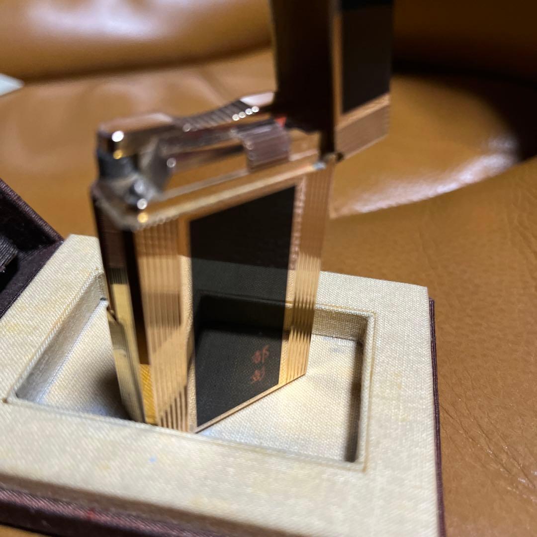 デュポンライン／ショートガスライター美品！