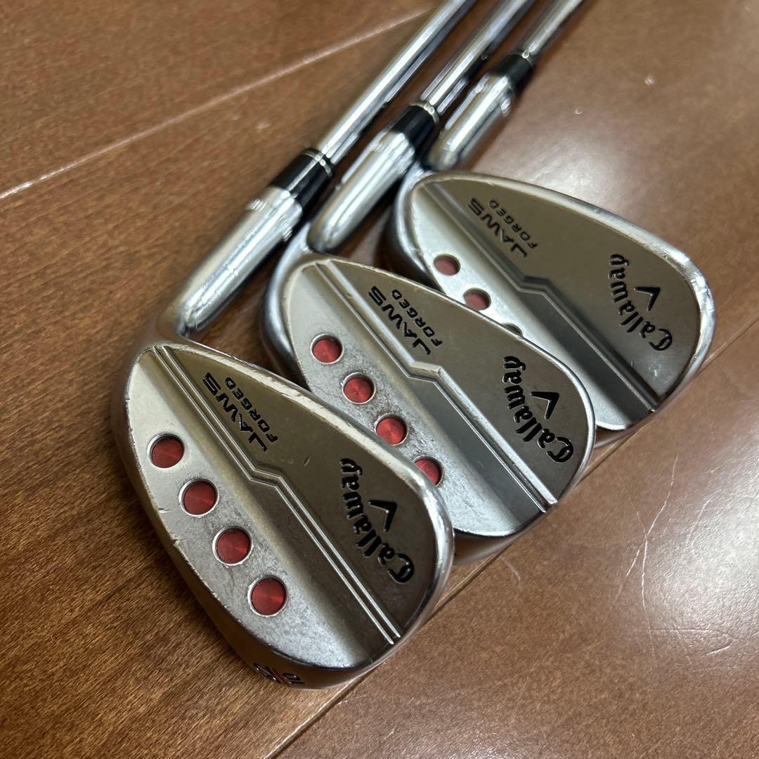 Callaway Jaws Forgedウェッジ 56.52.48 3本セット