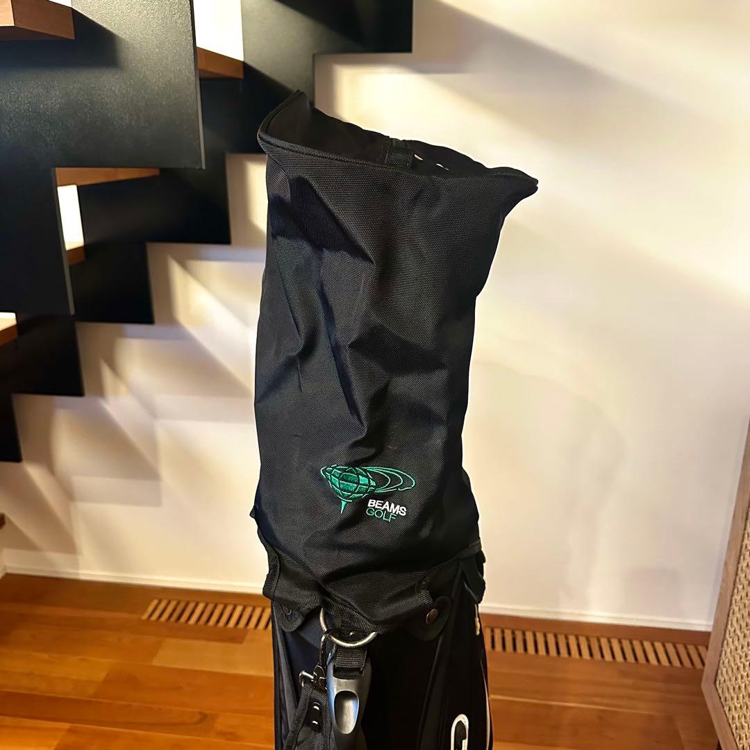 BEAMSGOLF スタンド付きゴルフバッグ ブラック