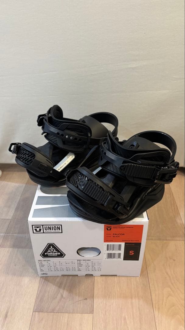 25-26 UNION ファルコア FALCOR Sサイズ BLACK