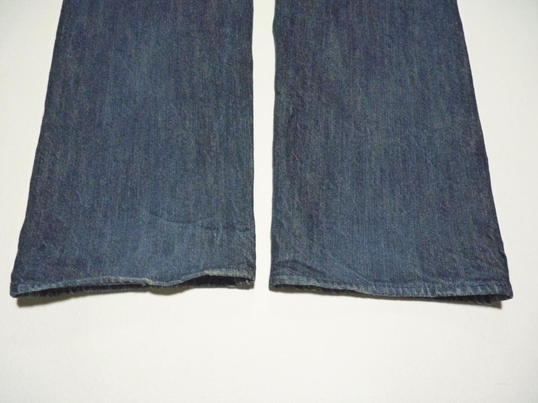 sa　エビス　EVISU　デニムパンツ　インディゴ　カモメ　刺繍　W31