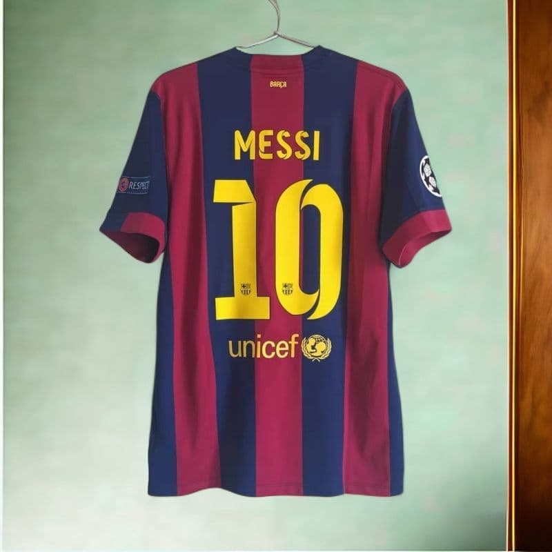 14-15 FC Barcelona メッシ 背番号10 半袖 シャツ