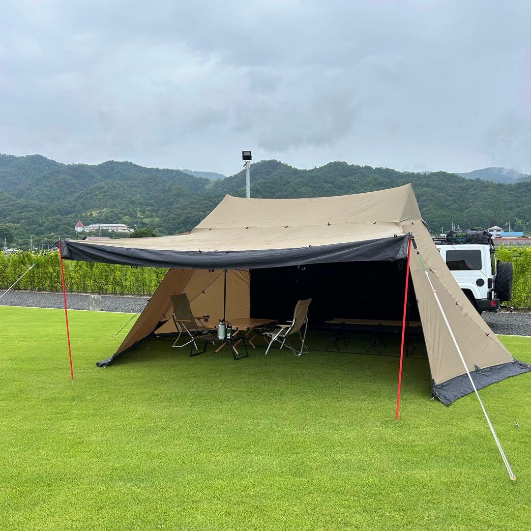 廃盤Helinoxタクティカル　TACフィールド6.0 スカート加工済み