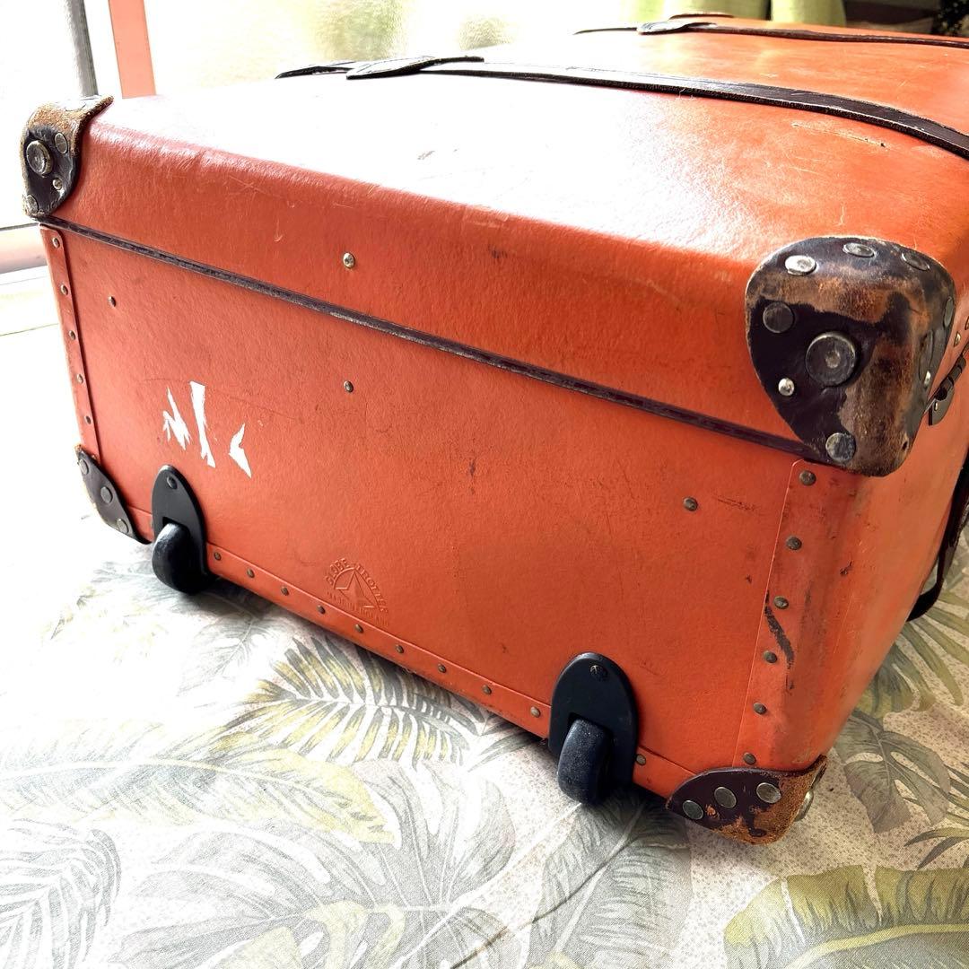 グローブトロッター【長期愛用品】サファリ　30〜33インチ　オレンジ　お買い得品