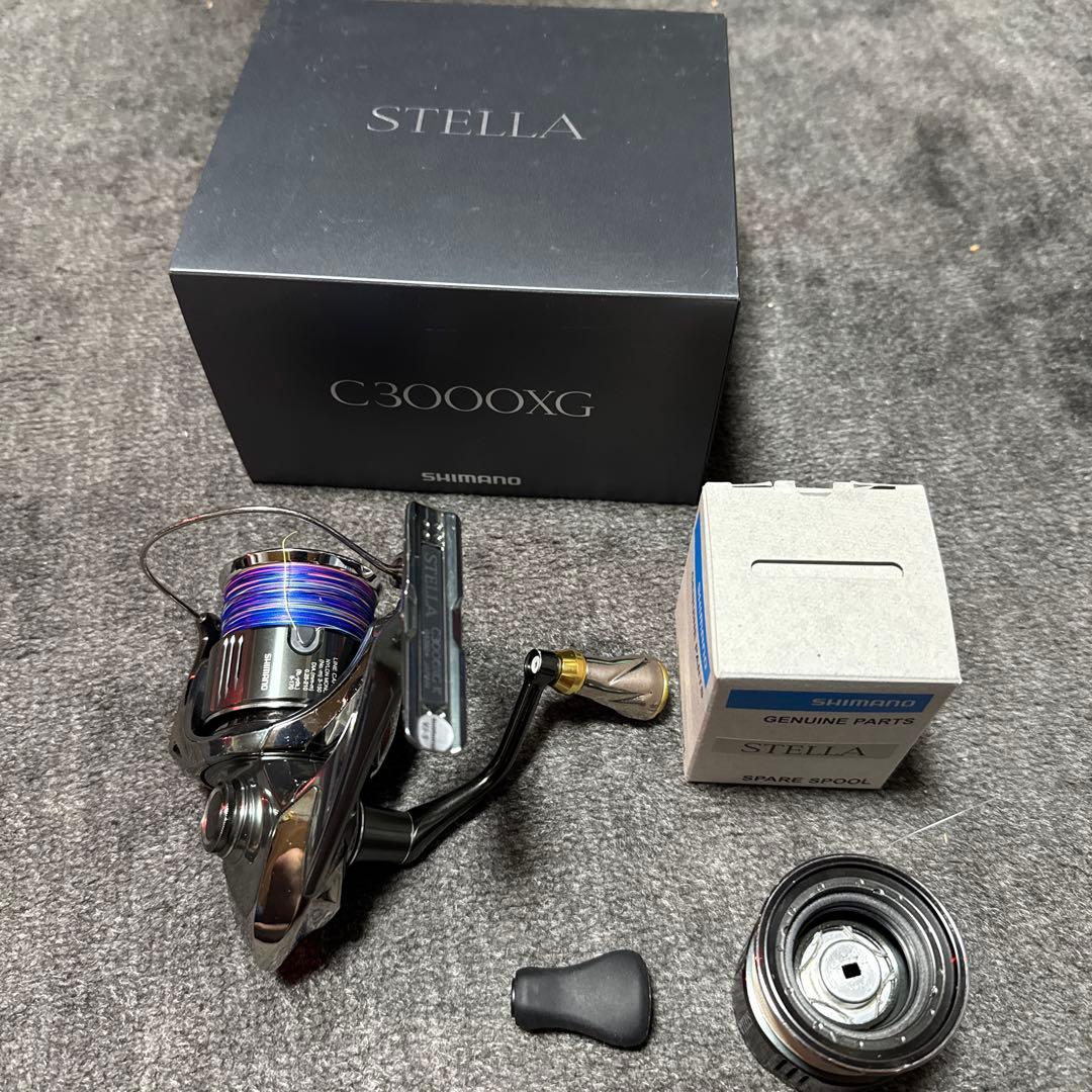 シマノ　22ステラc3000 xg 換えスプール付き