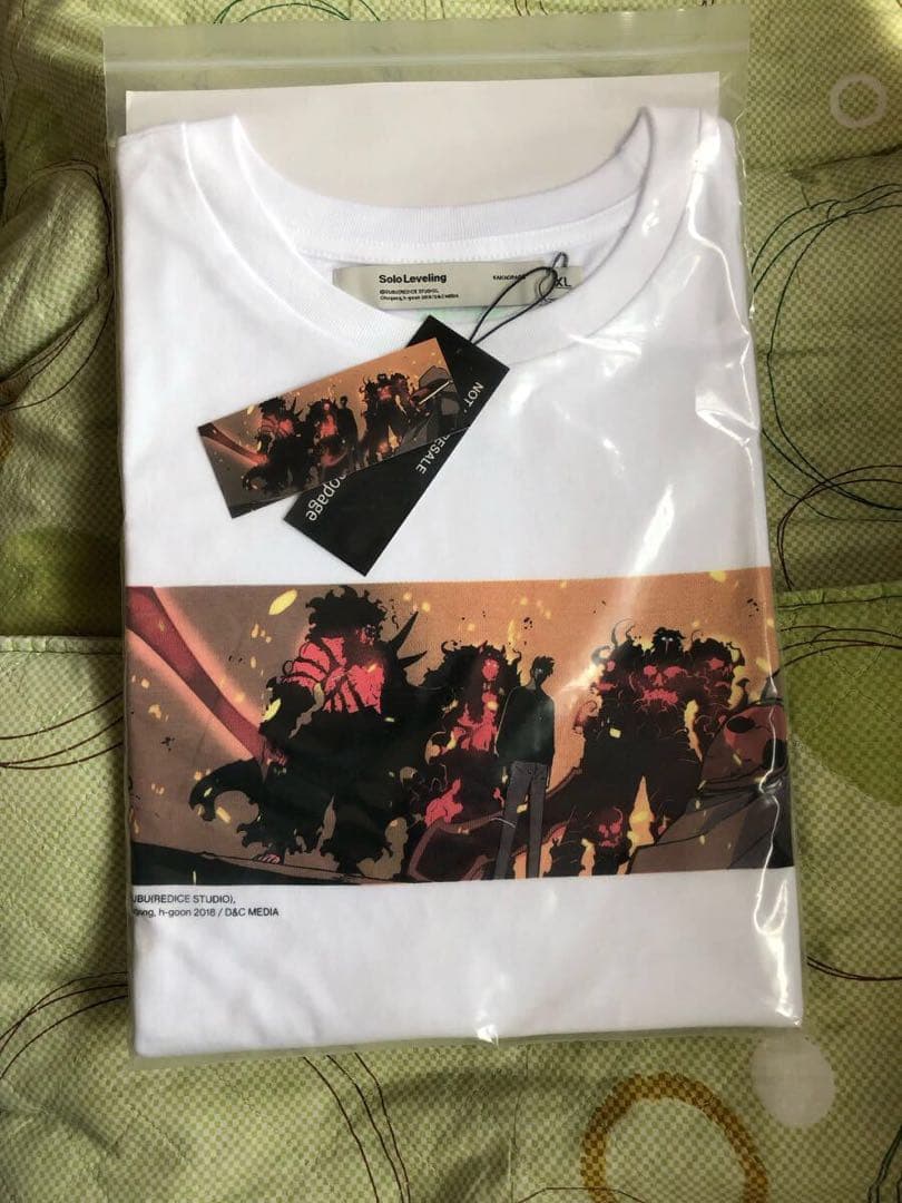 未使用 当選人数50名 俺だけレベルアップな件 tシャツ タグ付き 非売品