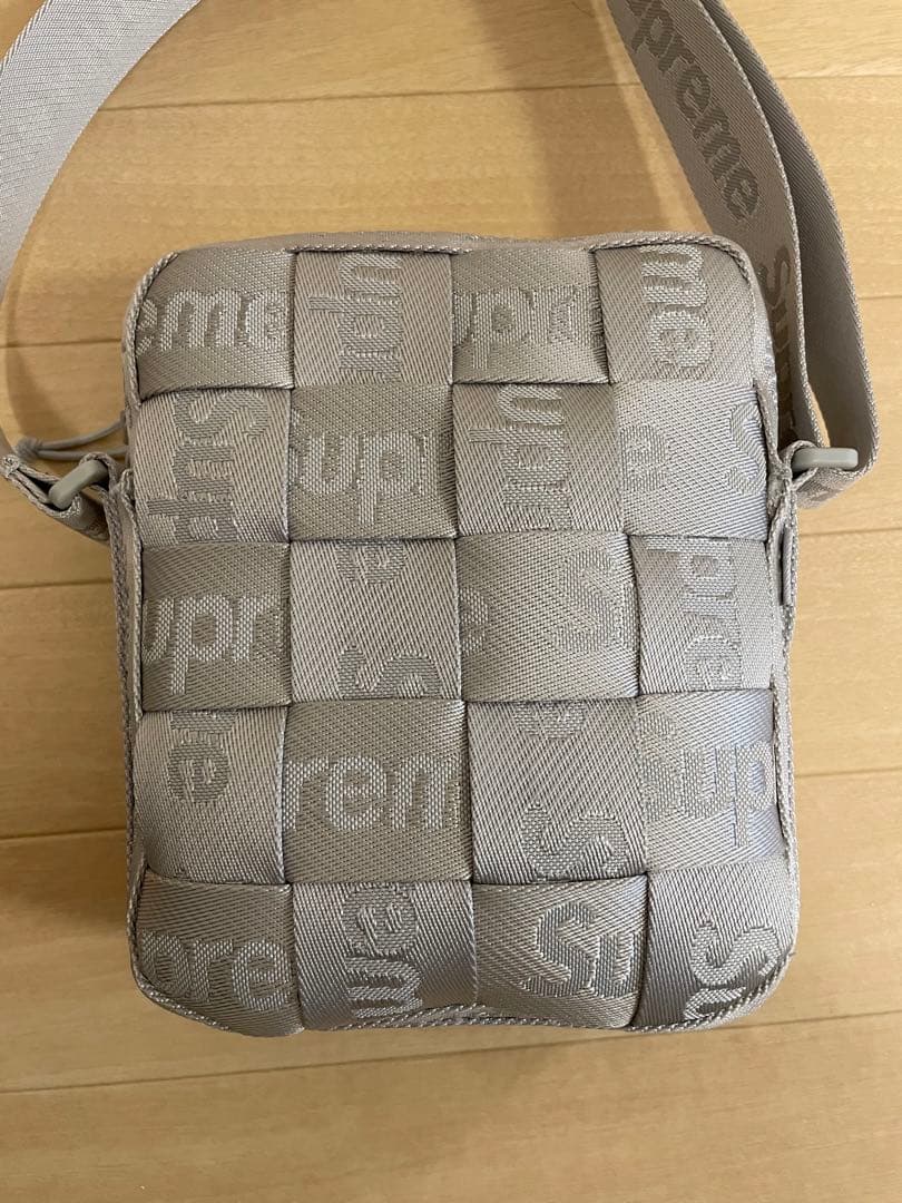 SUPREME ウーブン　ショルダーバッグ