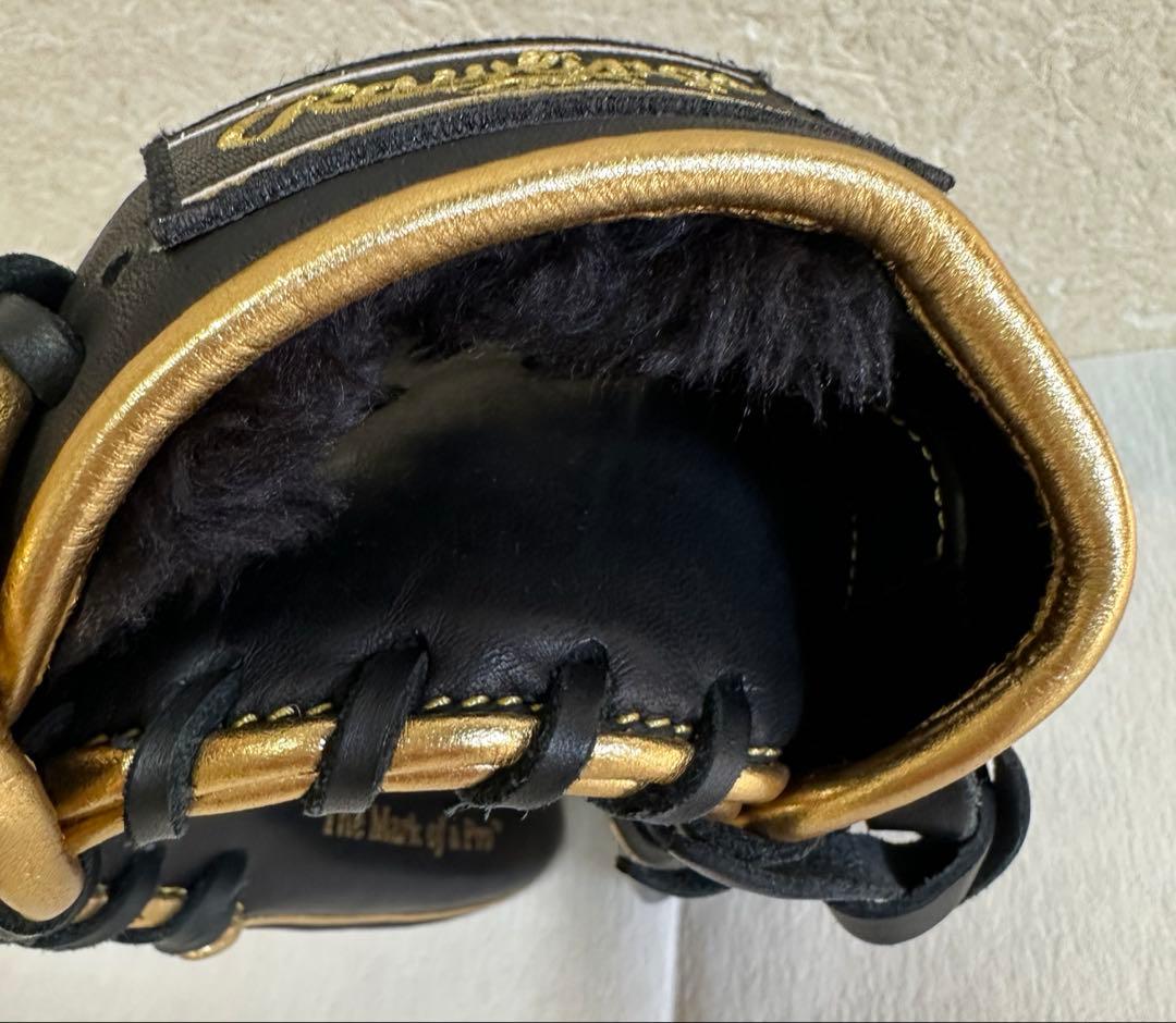 Rawlings 軟式グローブ 黒/金