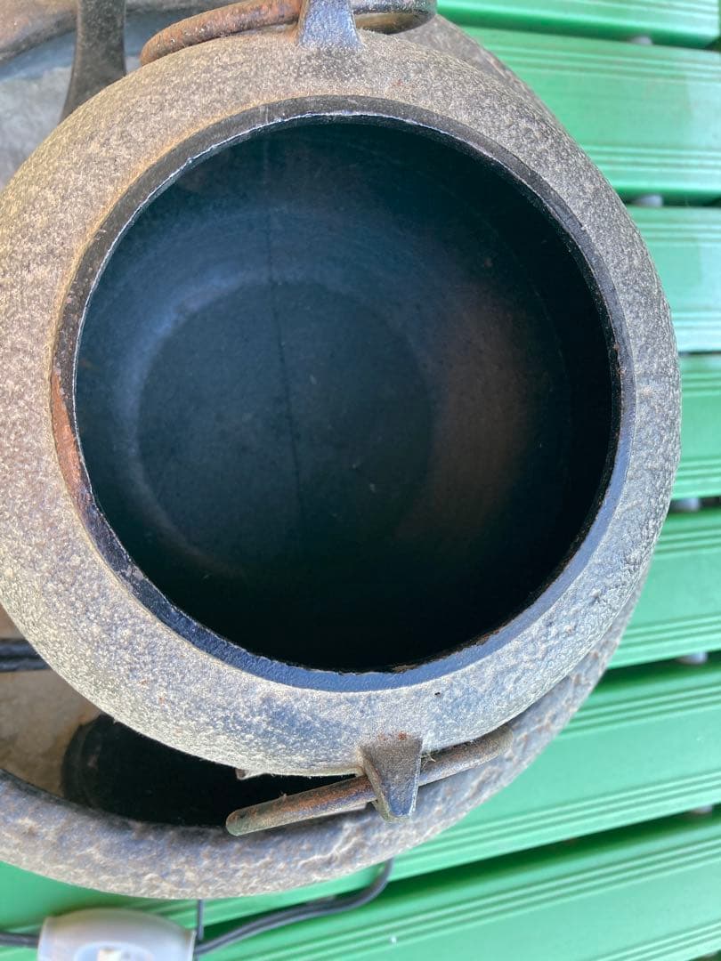 ニクロム線ヒーター製 南部鉄製 七輪 直径約30cm