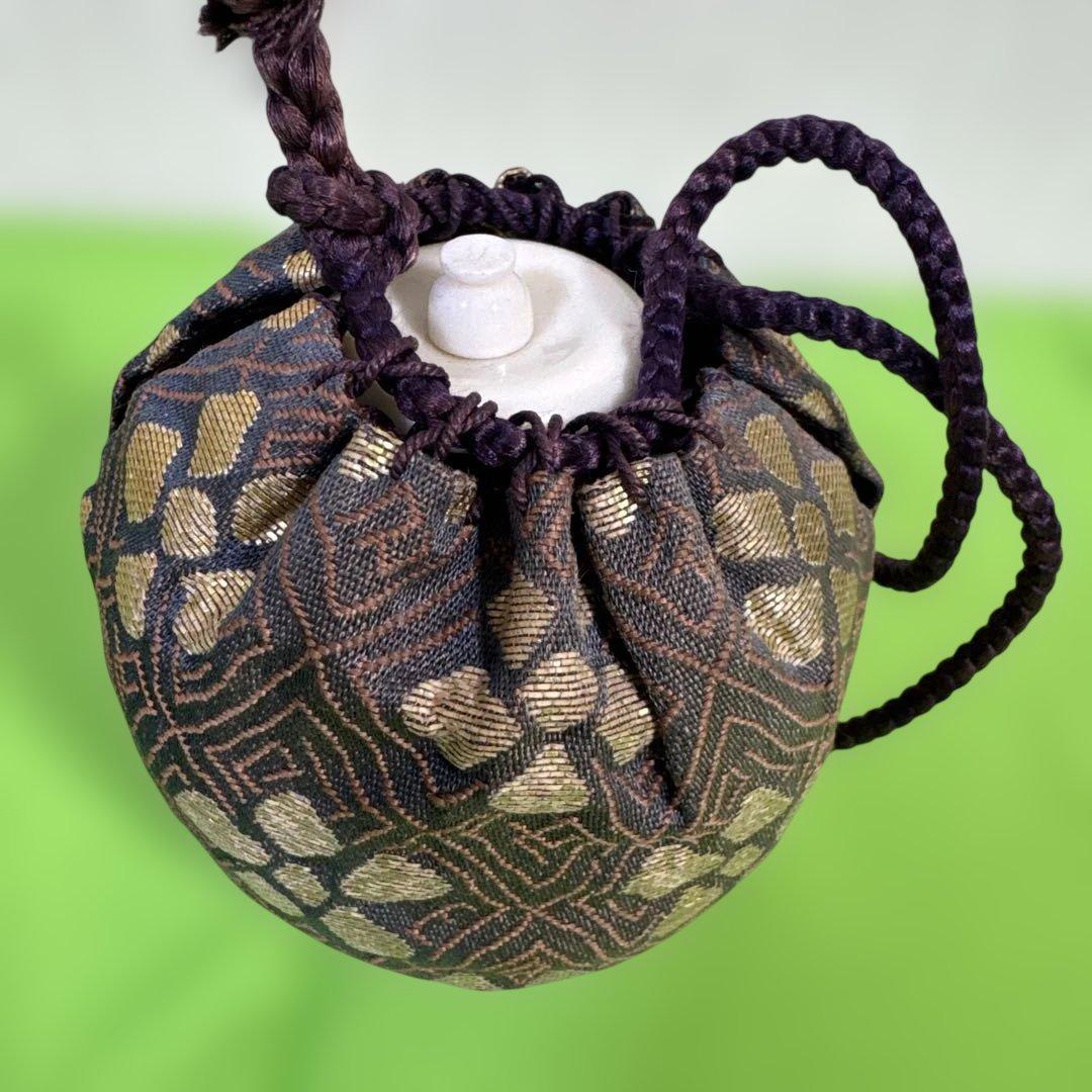 【高級茶道具】蓋付き茶入れ