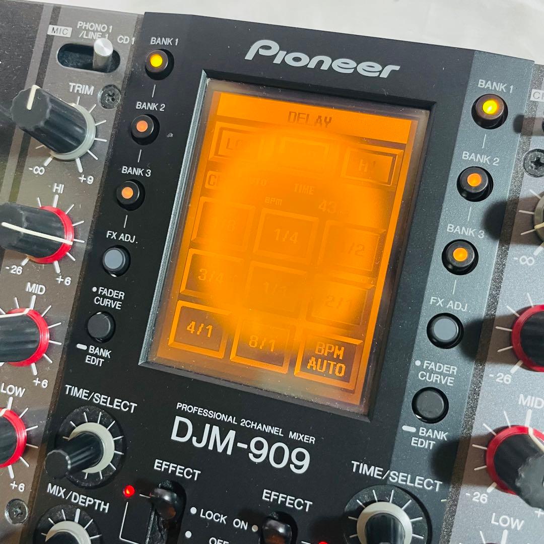 Pioneer DJM-909 DJミキサー　現状品