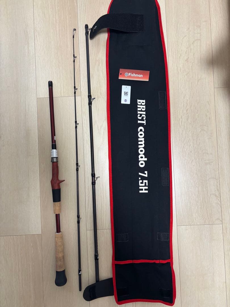 フィッシュマン ブリスト コモド　7.5H ベイトロッド 釣具 フィッシング