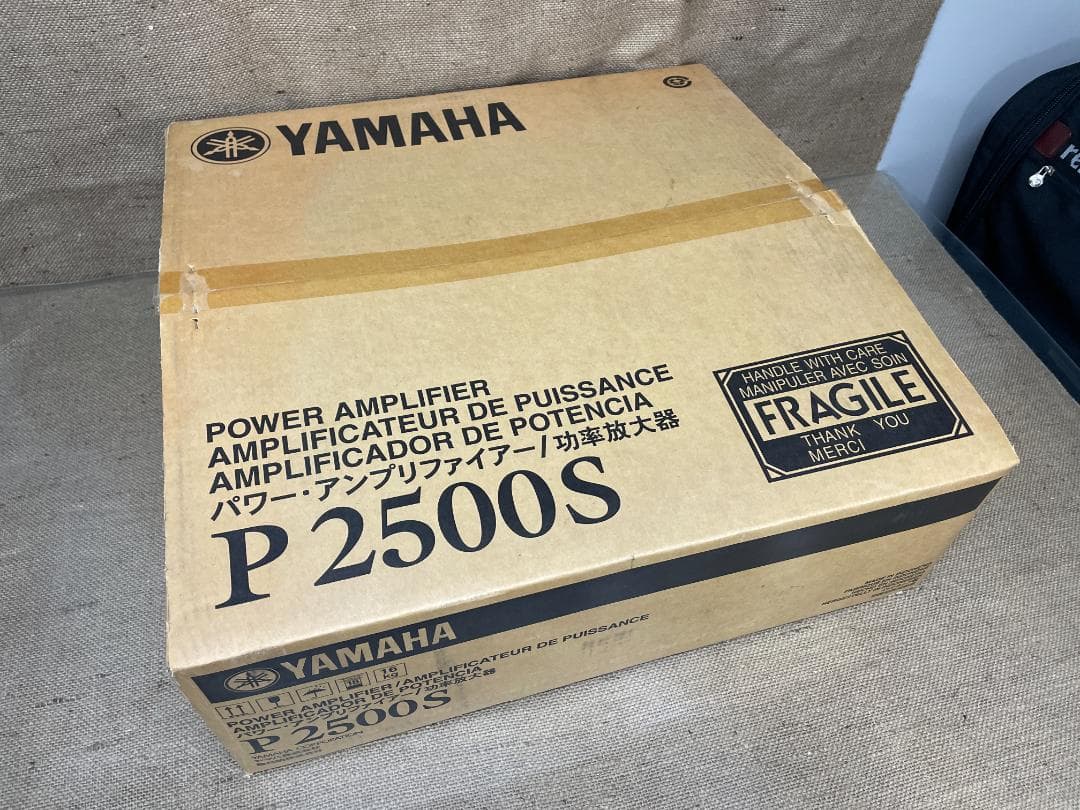 美品 ヤマハ YAMAHA P2500S パワーアンプ 動作確認済 完備品