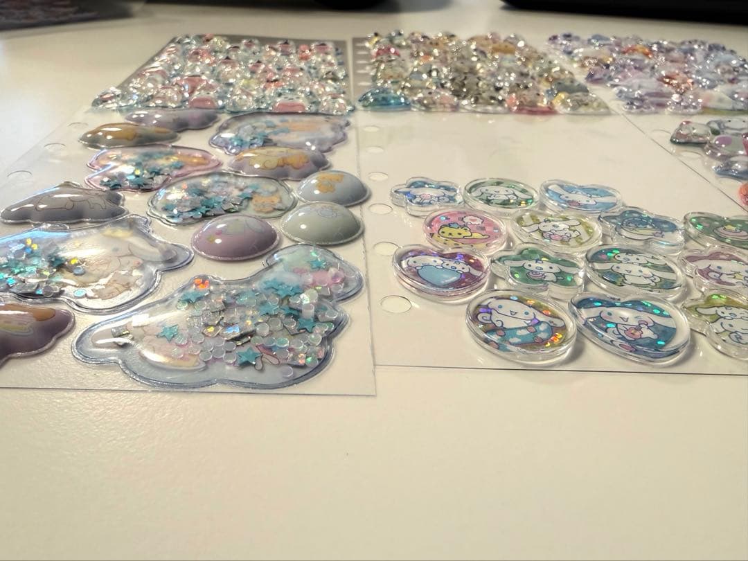 シール帳　完成品（ボンドロ＋立体シールのみ）