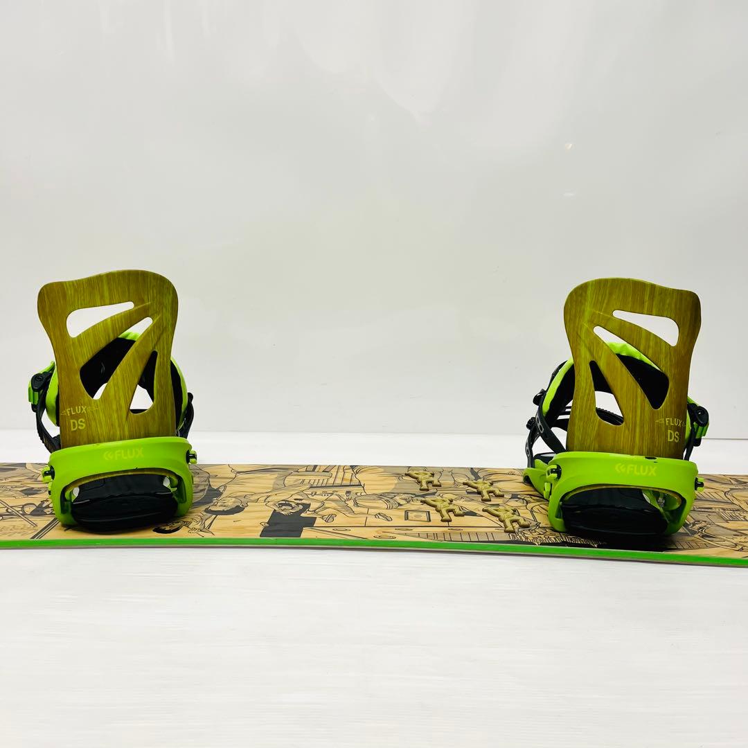 DC FLUX スノボセット　スノーボード　ビンディングセット　フラックス　DS