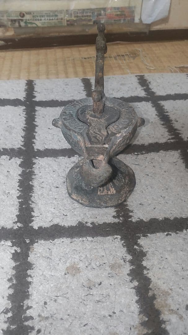 【博物館級】アンティーク 中世 イスラム ブロンズ オイルランプ