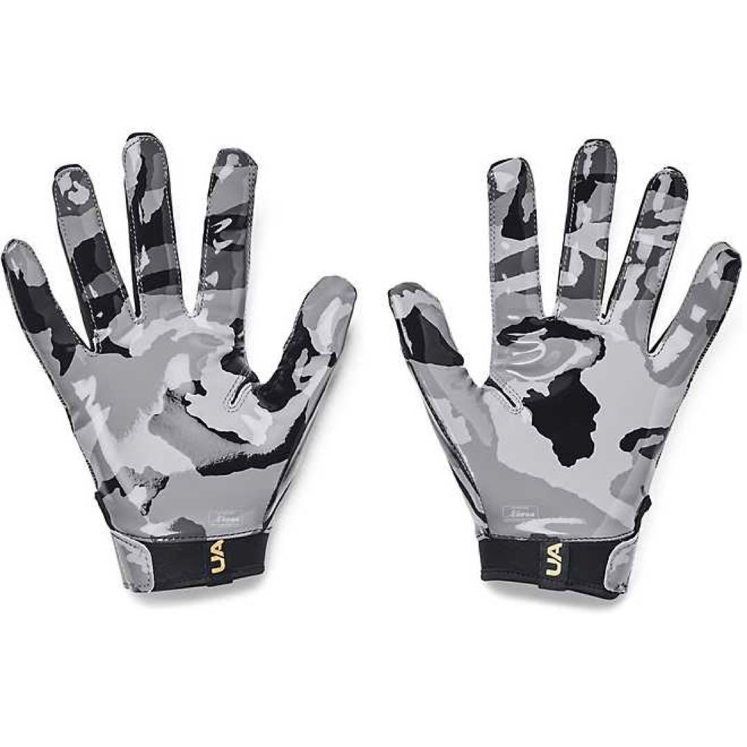 【M】UA F8 GLOVE 限定カラー 迷彩モデル アメフト グローブ