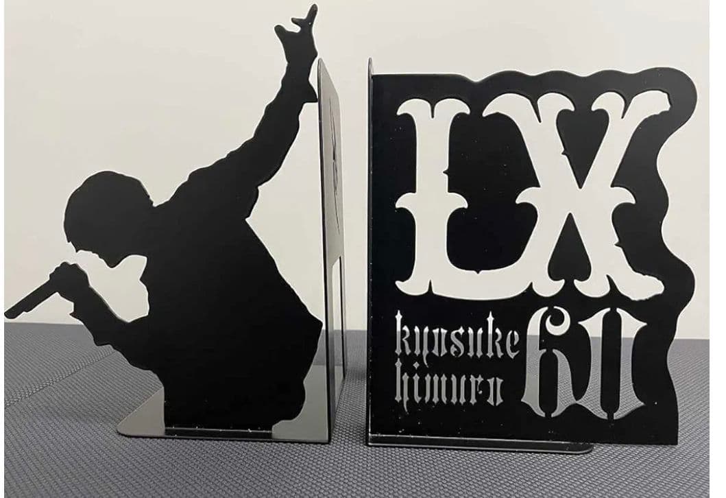 氷室京介　 シルエットブックエンド