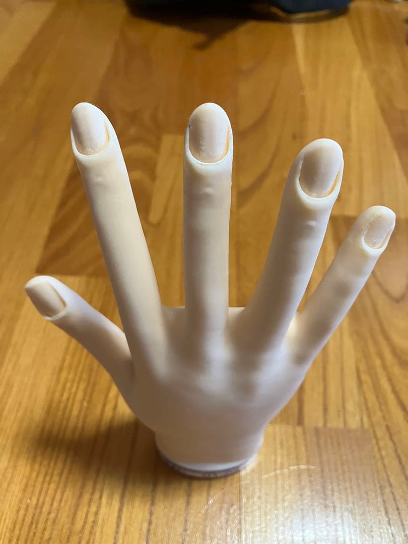 JNEC認定モデルハンド ネイリスト技能検定試験❤️ネイル　モデルハンド