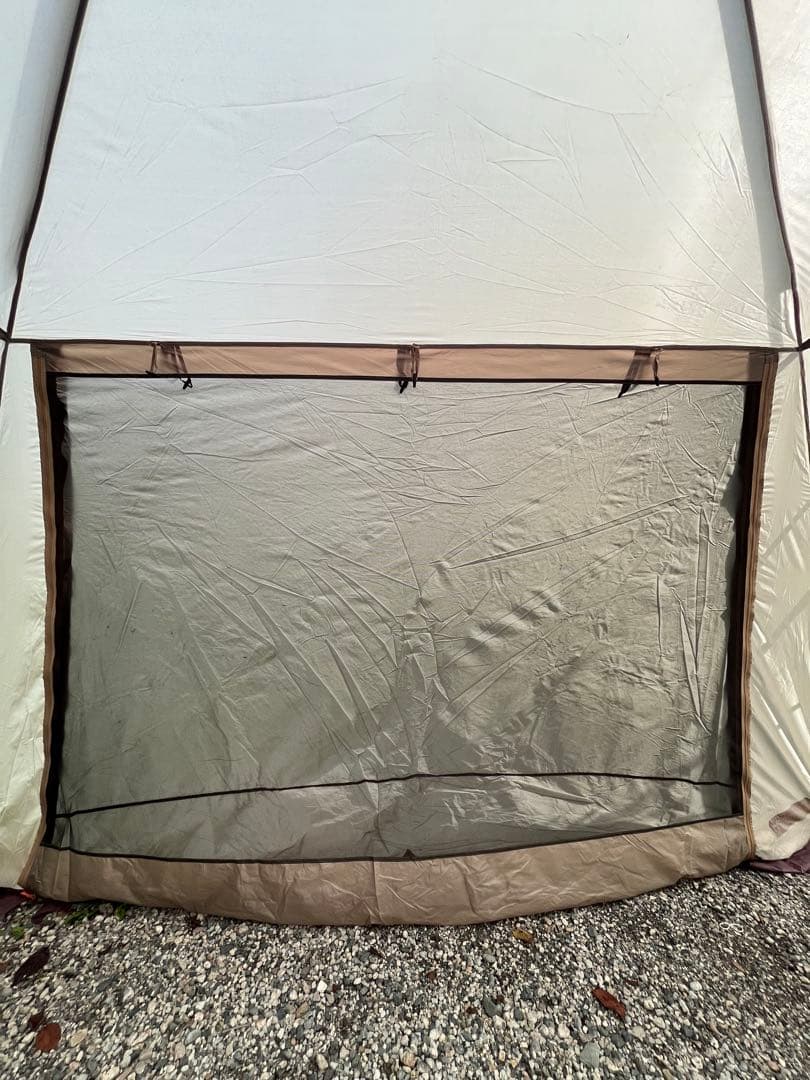 タフスクリーン2ルームハウスナチュラム限定カラーインナーマット、グランドシート付