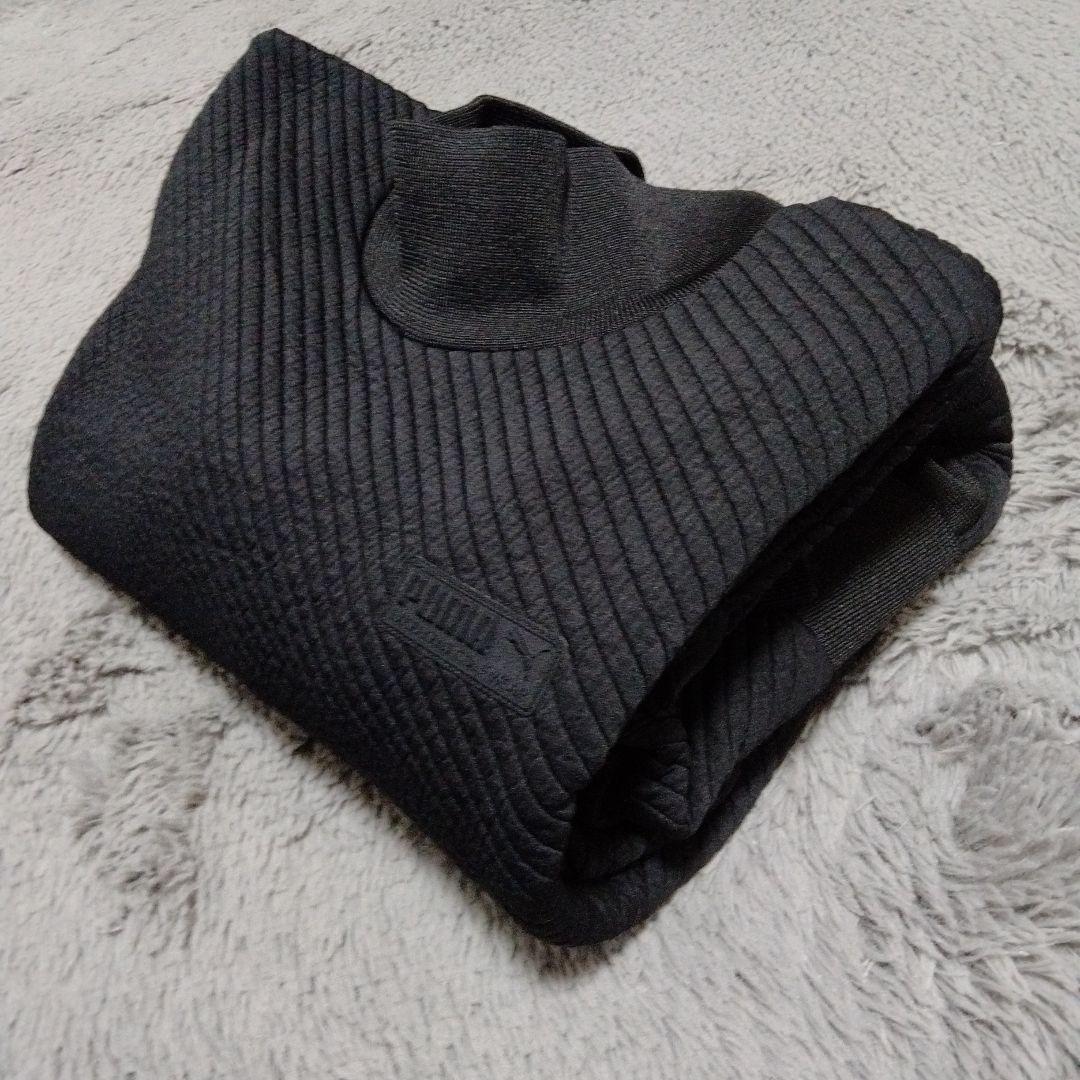 【極美品】PUMA♡型押し♡モックネック♡ワンピース♡LL　ゴルフ/スポーツ