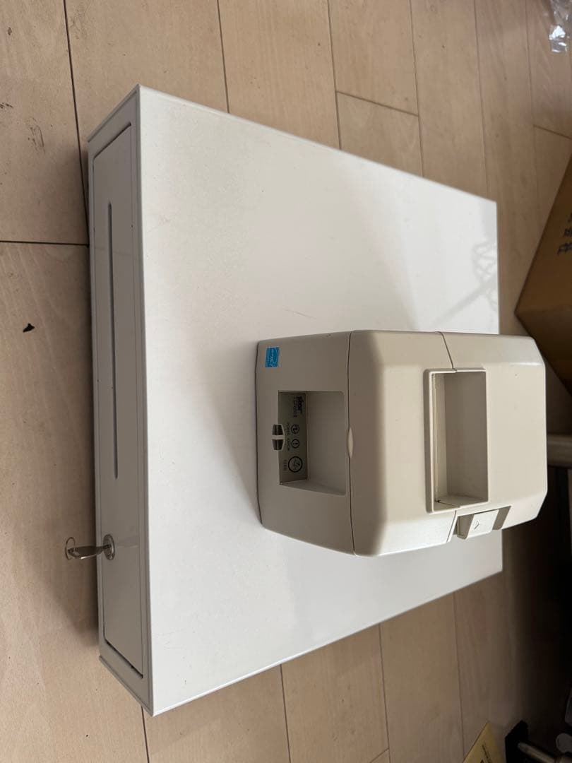 スター精機プリンター&ホワイト レジスター 小銭入れ付き