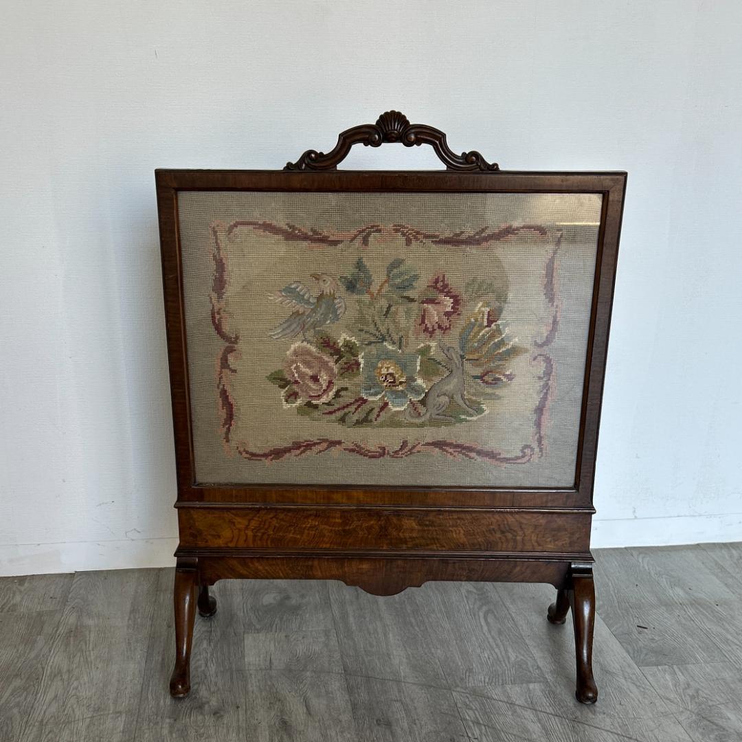 イギリス アンティーク家具 ファイヤースクリーン 衝立 1930年頃 956A