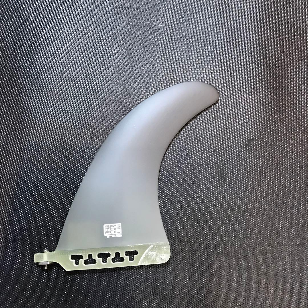 Toolsサーフボードフィン 中型 グレー