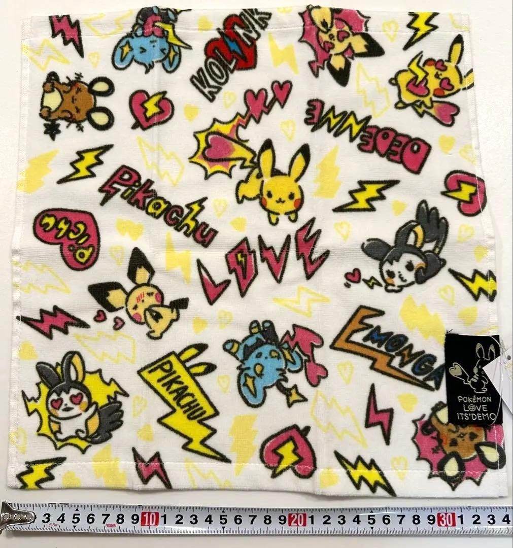 イッツデモ　ポケモン　ハンドタオル　フェイスタオル　コスメ　3点セット