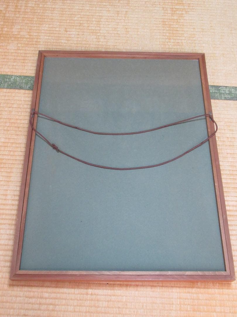 真作 美品 1950年代額装◆伊東深水 直筆「茶の湯」和紙 美人画素描 落款有り