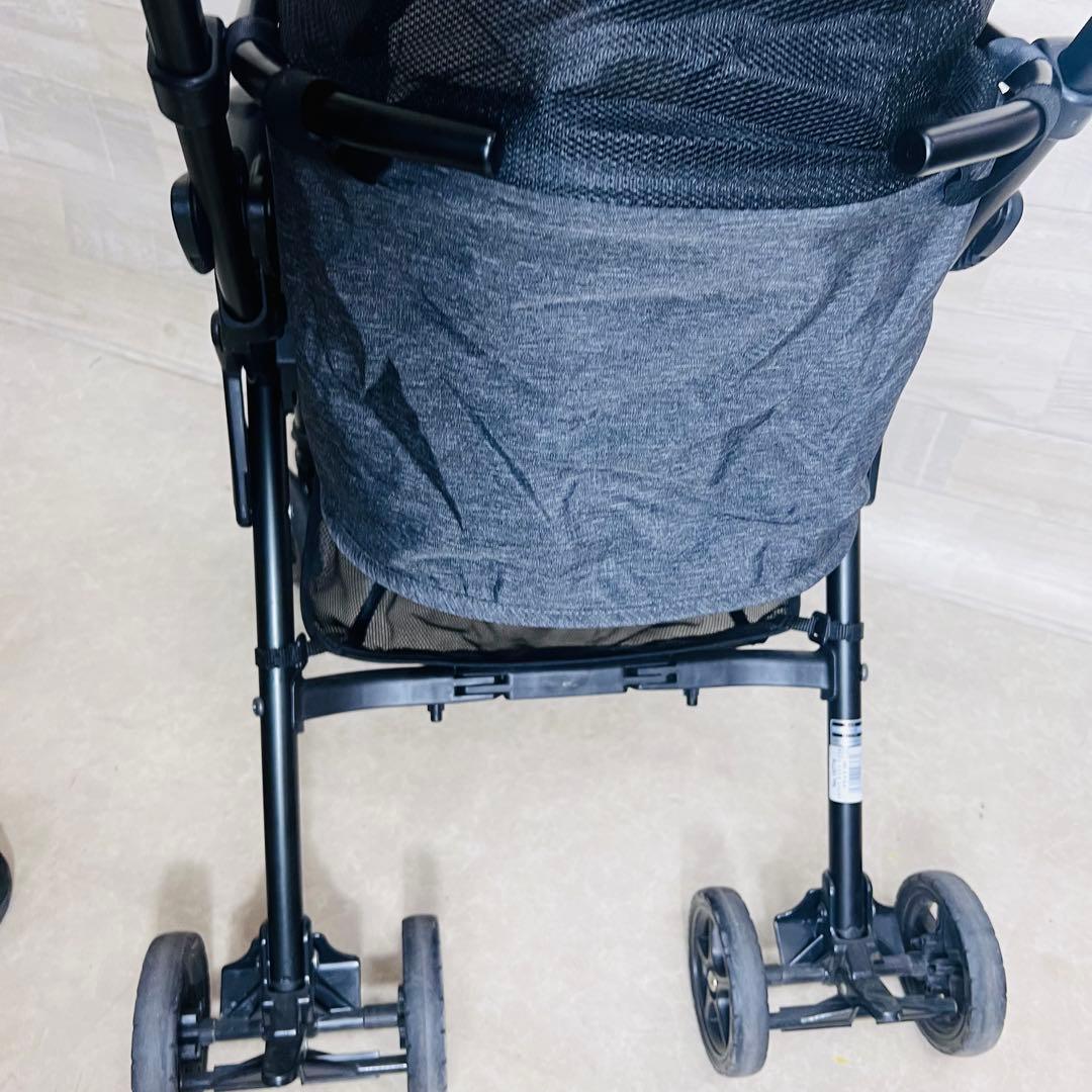 コムペット ミリミリライトα ペットカート 犬用 ブラック