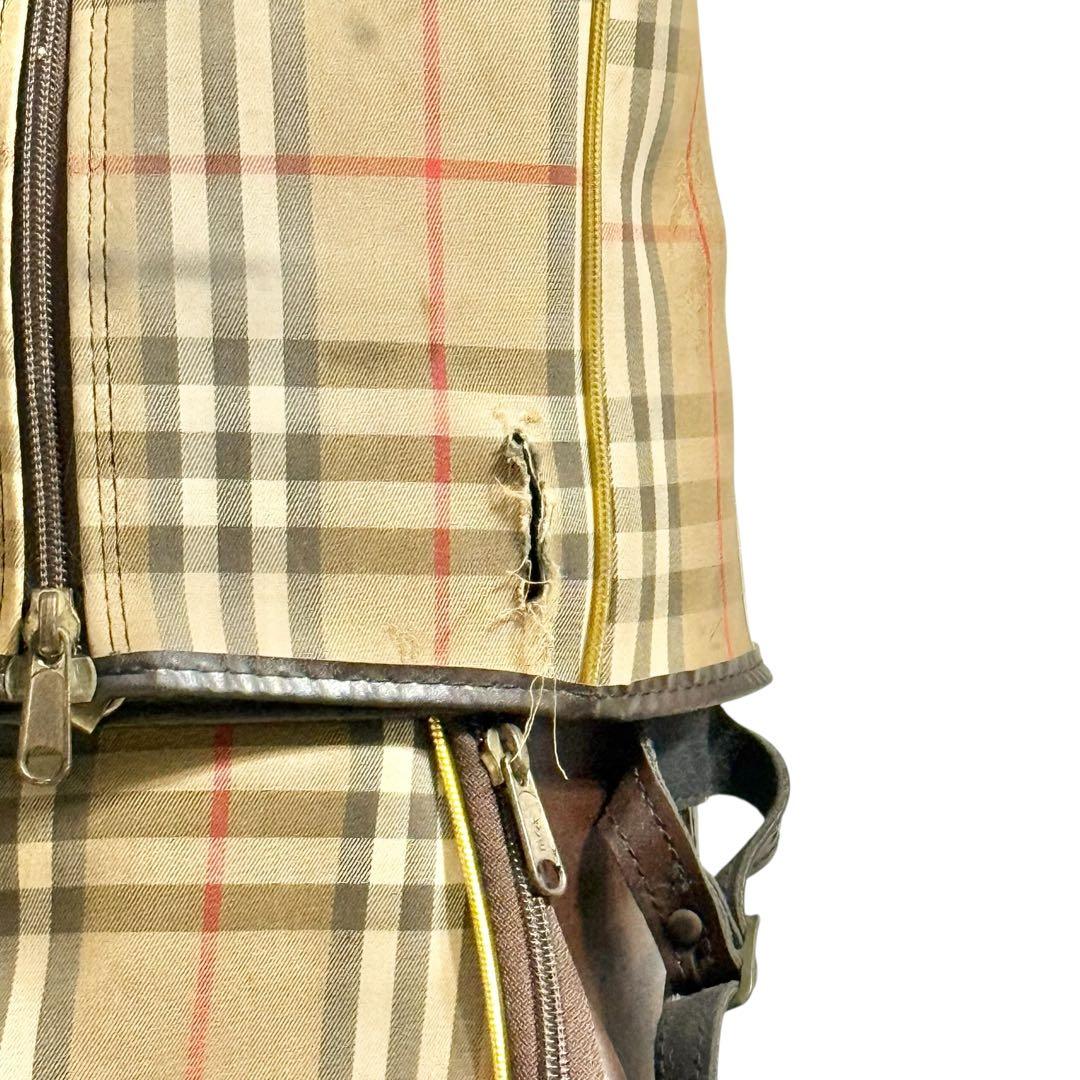 【希少・年代物】Burberrys ノヴァチェック キャディバッグ バーバリー