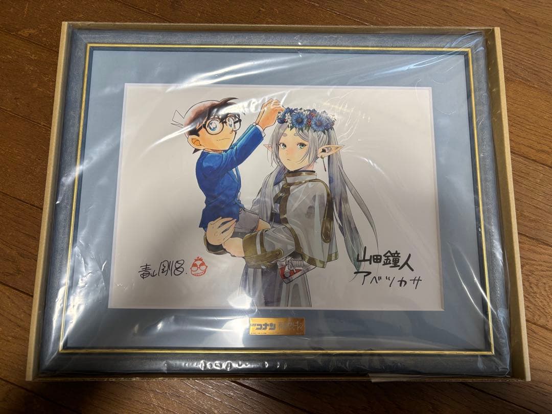 【tomo】『名探偵コナン』×『葬送のフリーレン』複製原画 （A4）
