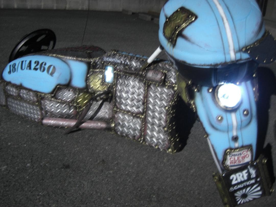 ブリヂストン 三輪車 改造自転車 トライク キックバイク ハーレー