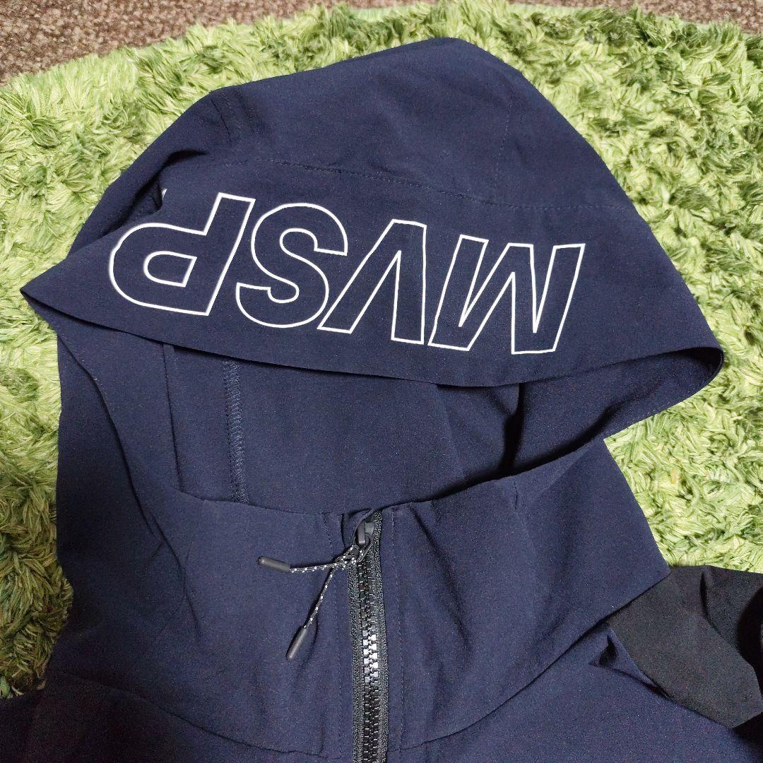 処分価格　美品　DESCENTE フード付き　上下　ピステ　M ネイビー