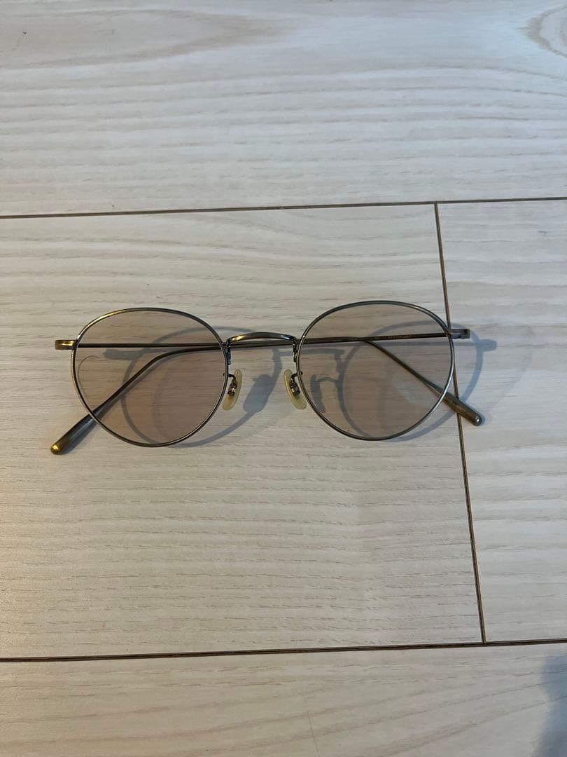 EYEVAN ラウンド サングラス ブラウンレンズ