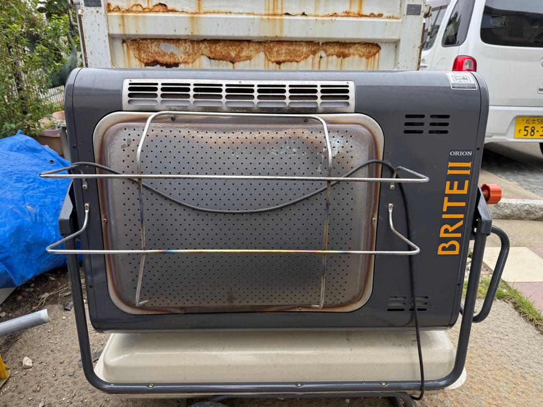BRITE II 石油ファンヒーター 100V 130W