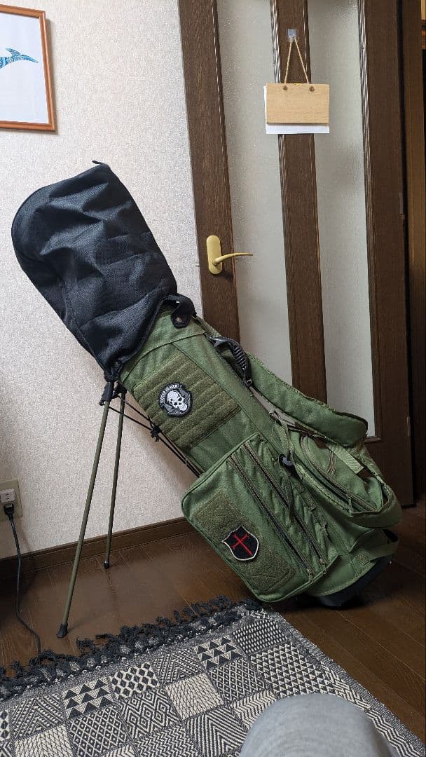 TACTICAL キャディバッグ オリーブグリーン