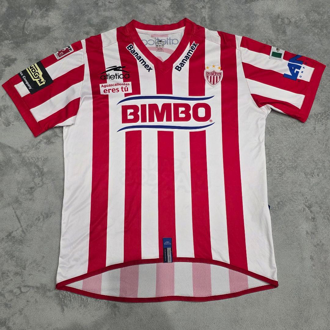 クルブ・ネカクサ　ユニフォーム　XL　atletica　赤　白　メキシコ