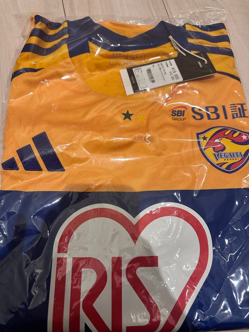 【新品】ベガルタ仙台　2025オーセンティックユニフォーム　ホーム　2XL