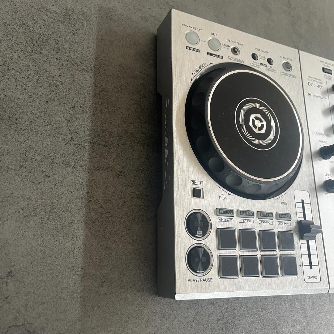 Pioneer DJ DDJ-400-S DJコントローラー シルバー